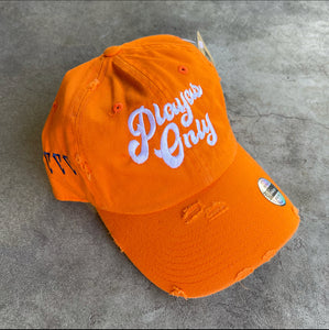 Orange “Playas Only” Cap