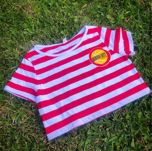 “CLUTCH CITY” Crop top
